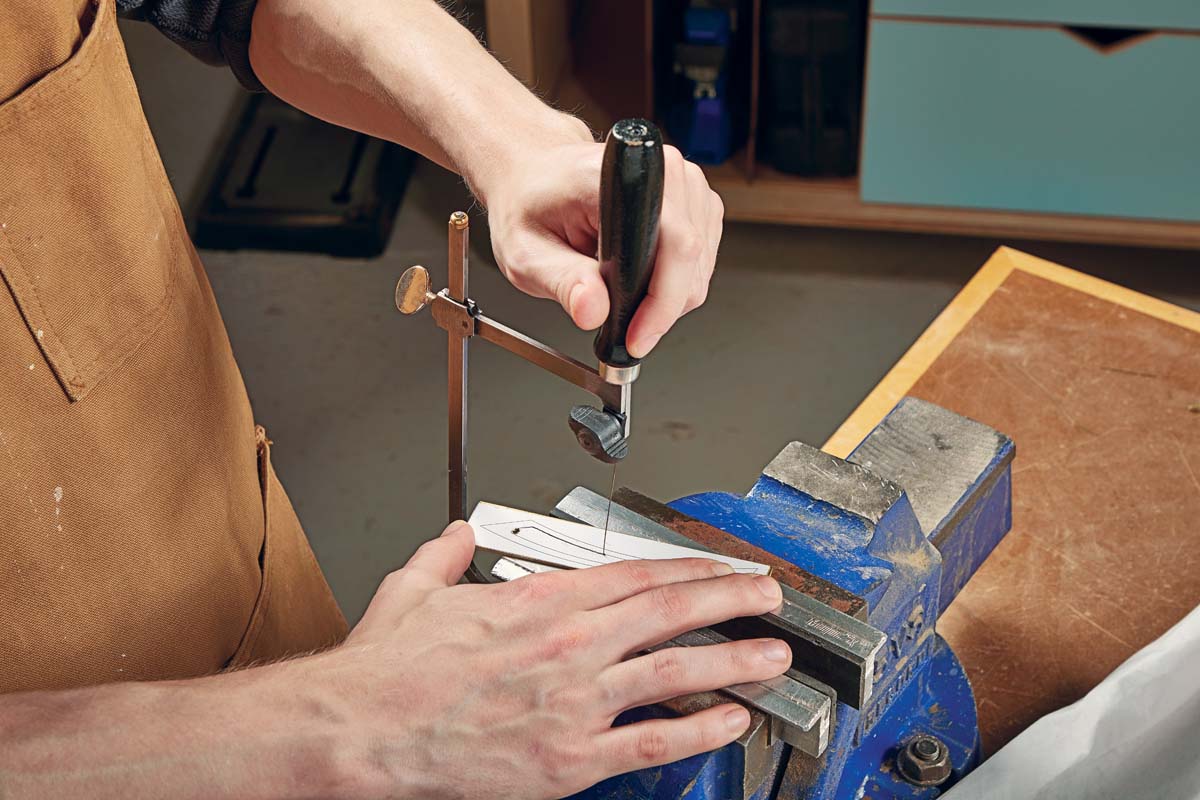Using jewelers saw