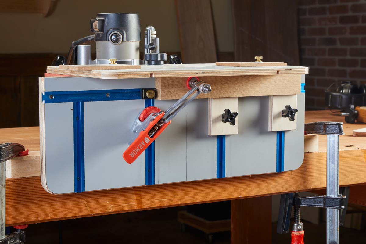 mortising jig with end stop