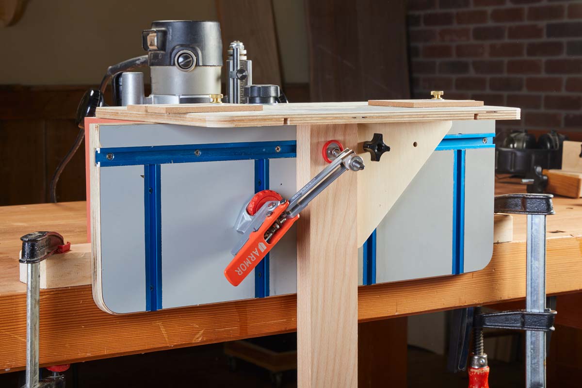 mortising jig with dual support