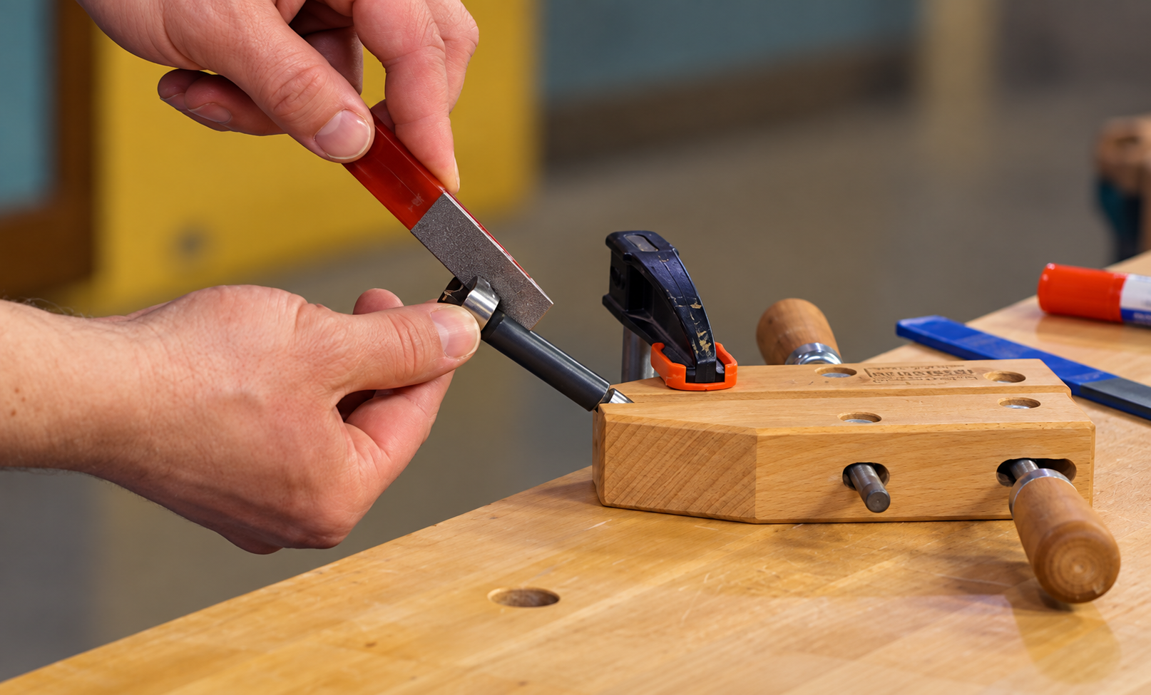 sharpening forstner bit 1