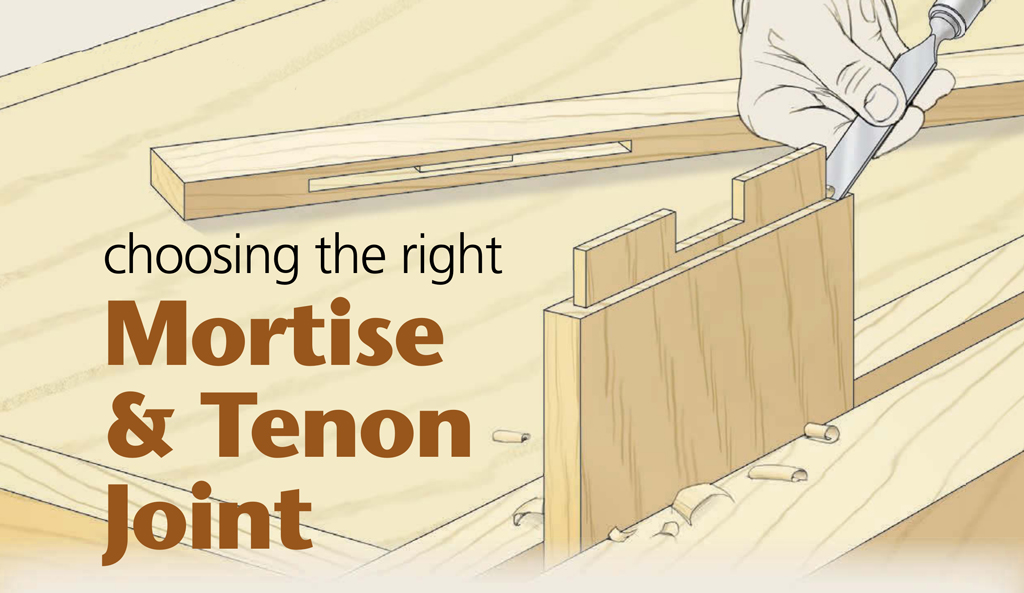Choosing The Right Mortise and Tenon Joint