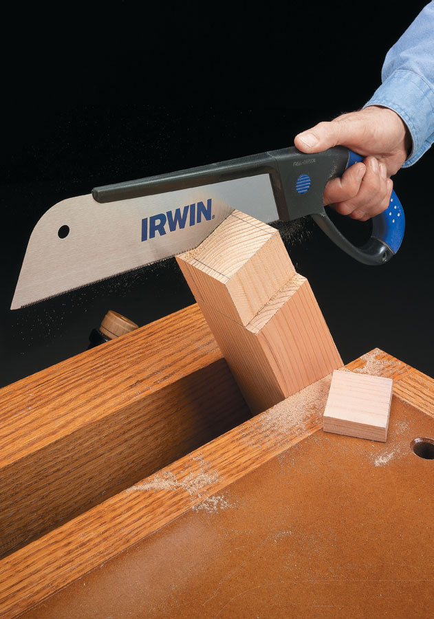 hand cut tenon