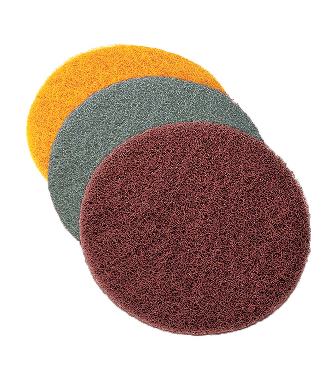 Non-woven sanding Pads of 320, 600, 1200 grit