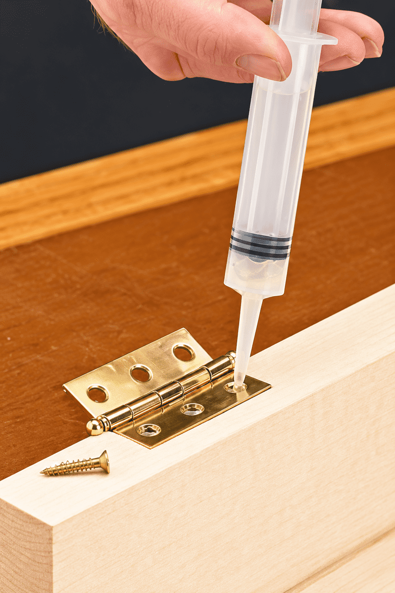 Hinge Repair Epoxy