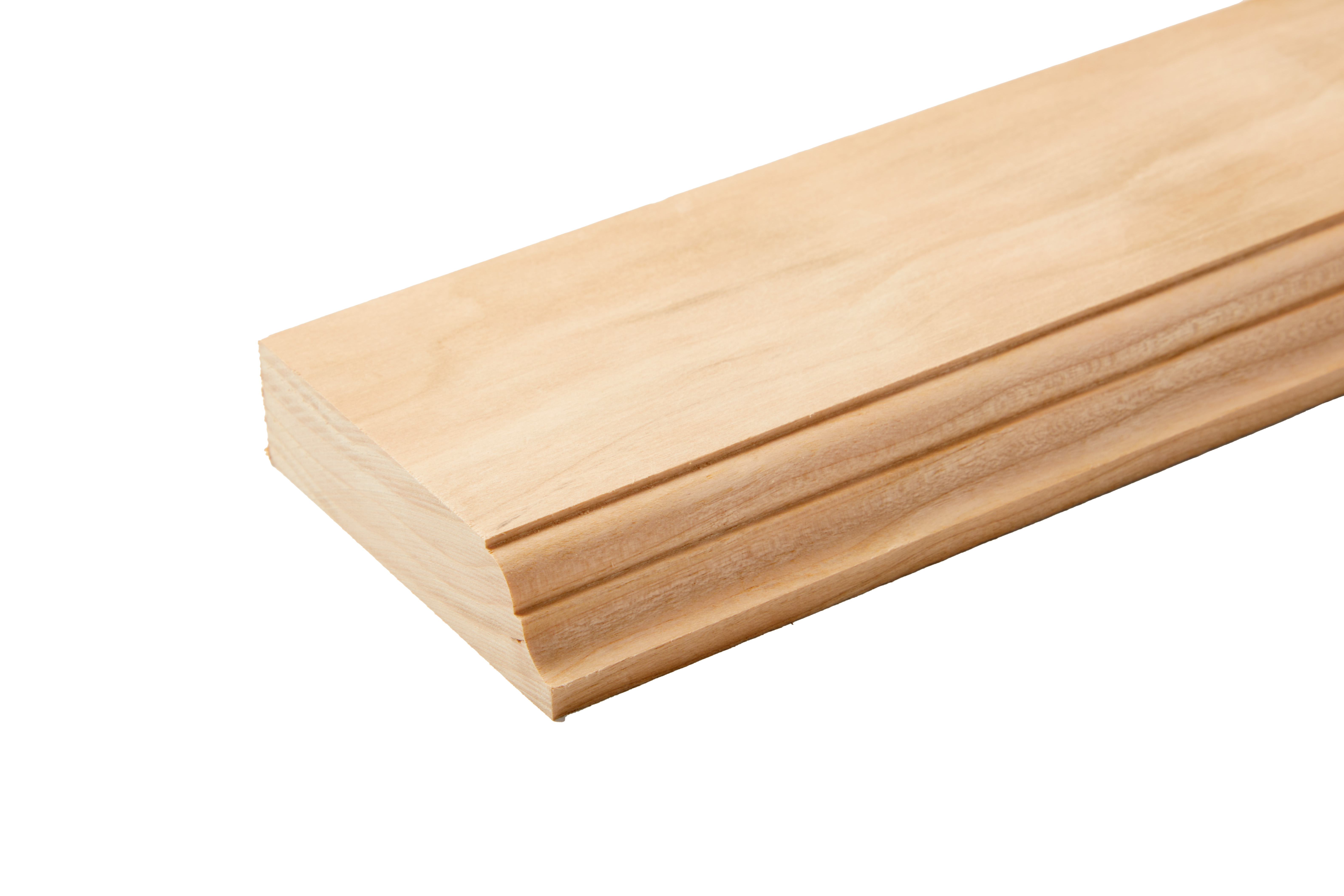 wood board that used a A cove and bead bit