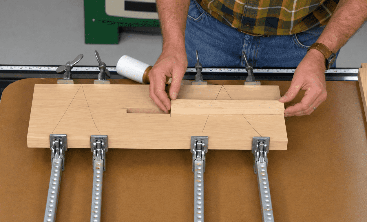 reassemble through mortise