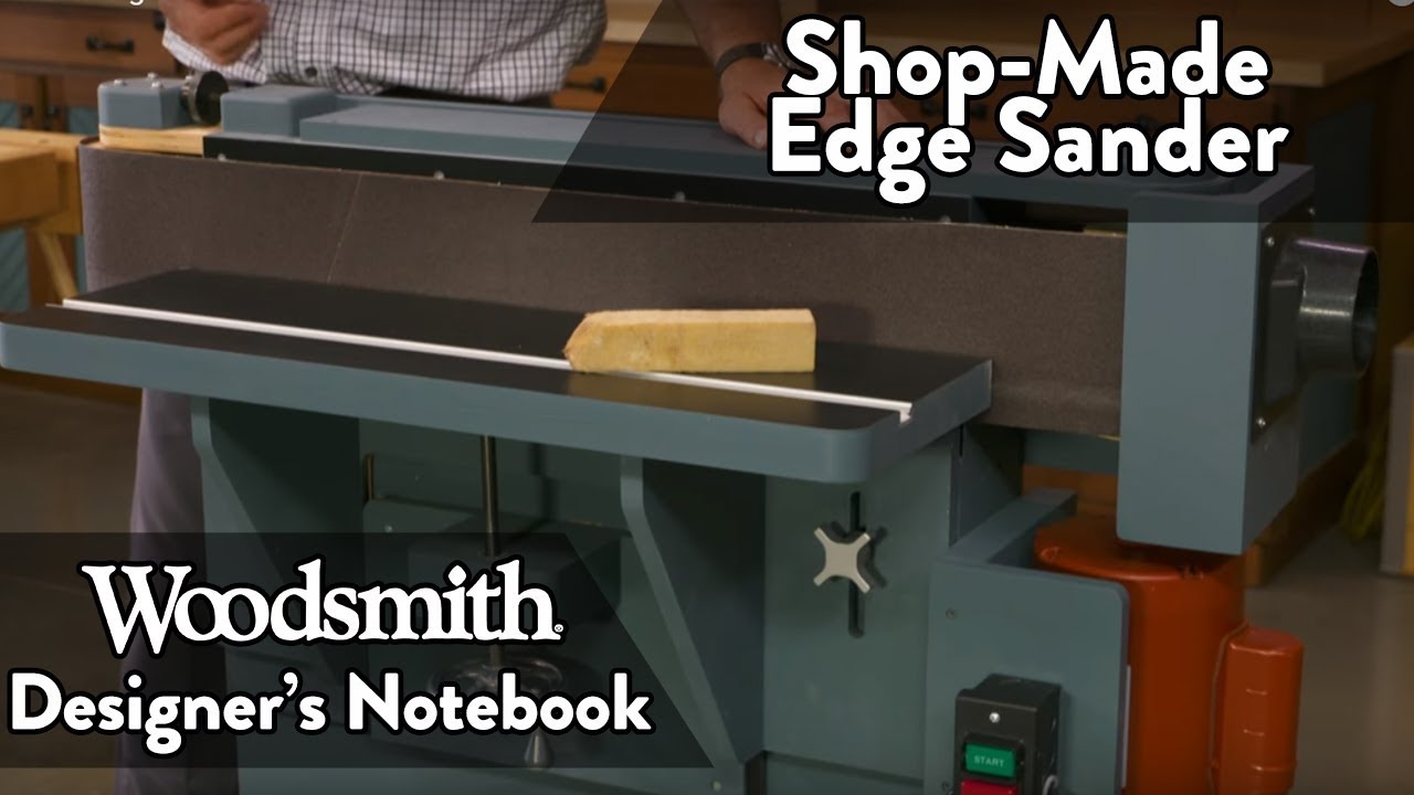 Shop-Made Edge Sander