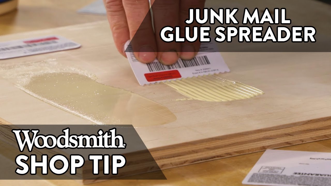 Junk Mail Glue Spreader