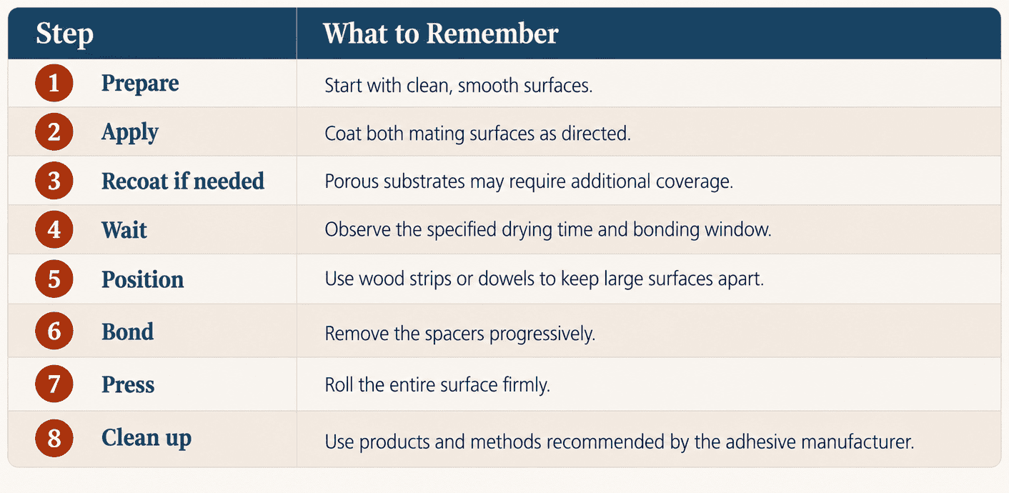 Woodshop Adhesive Bonding Guide