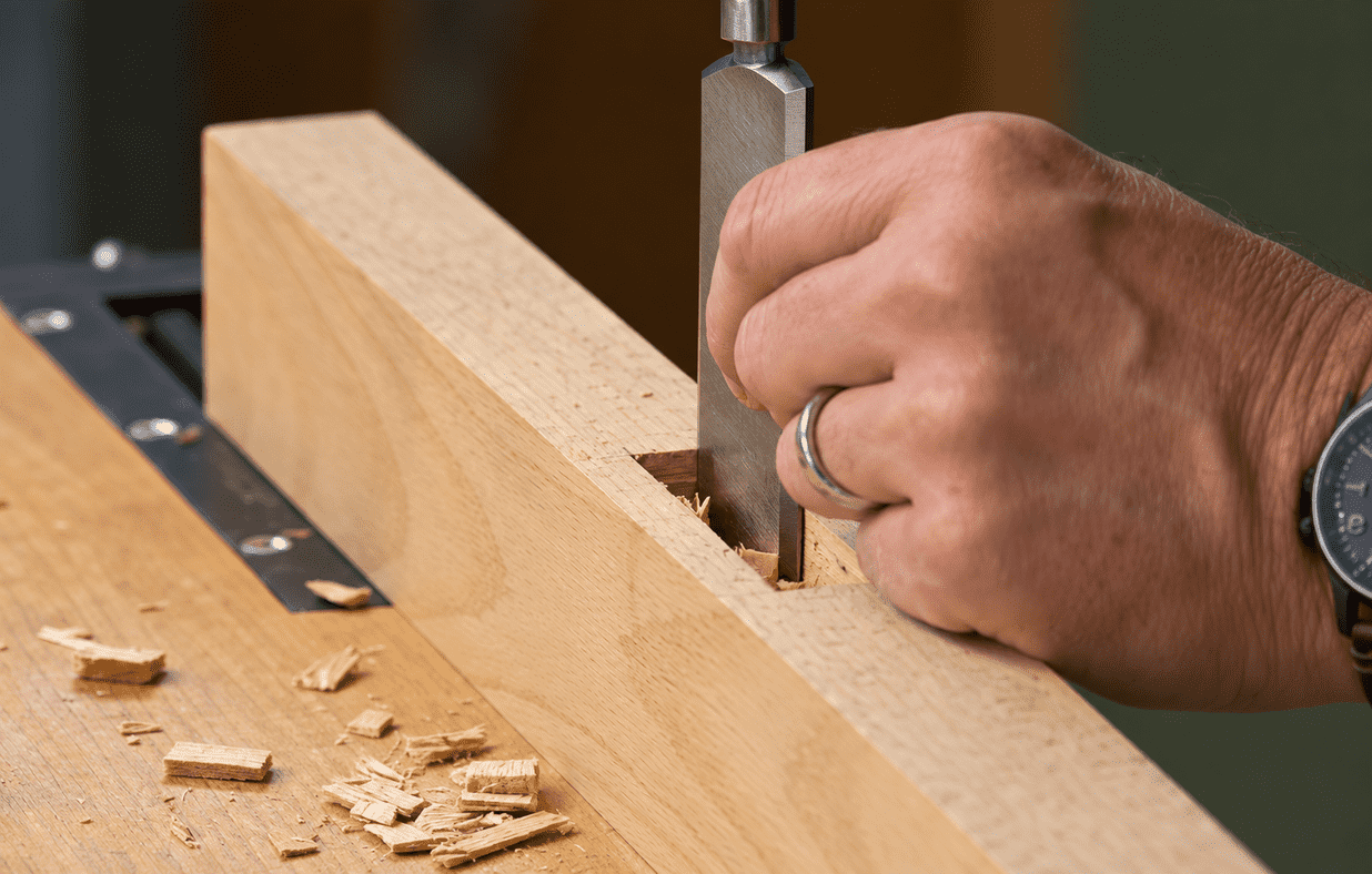 mortise chisel sides