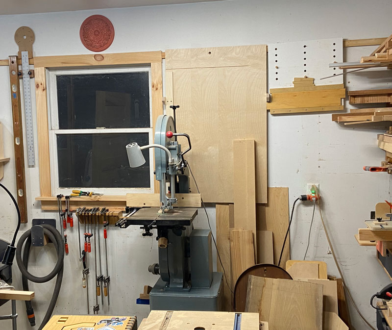 band saw wall