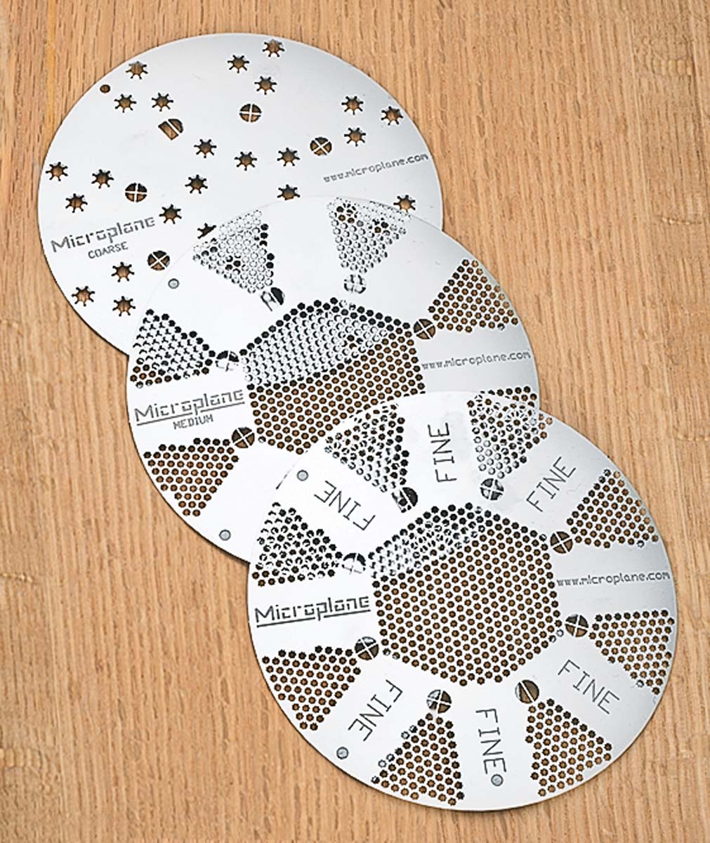 Microplane sanding discs