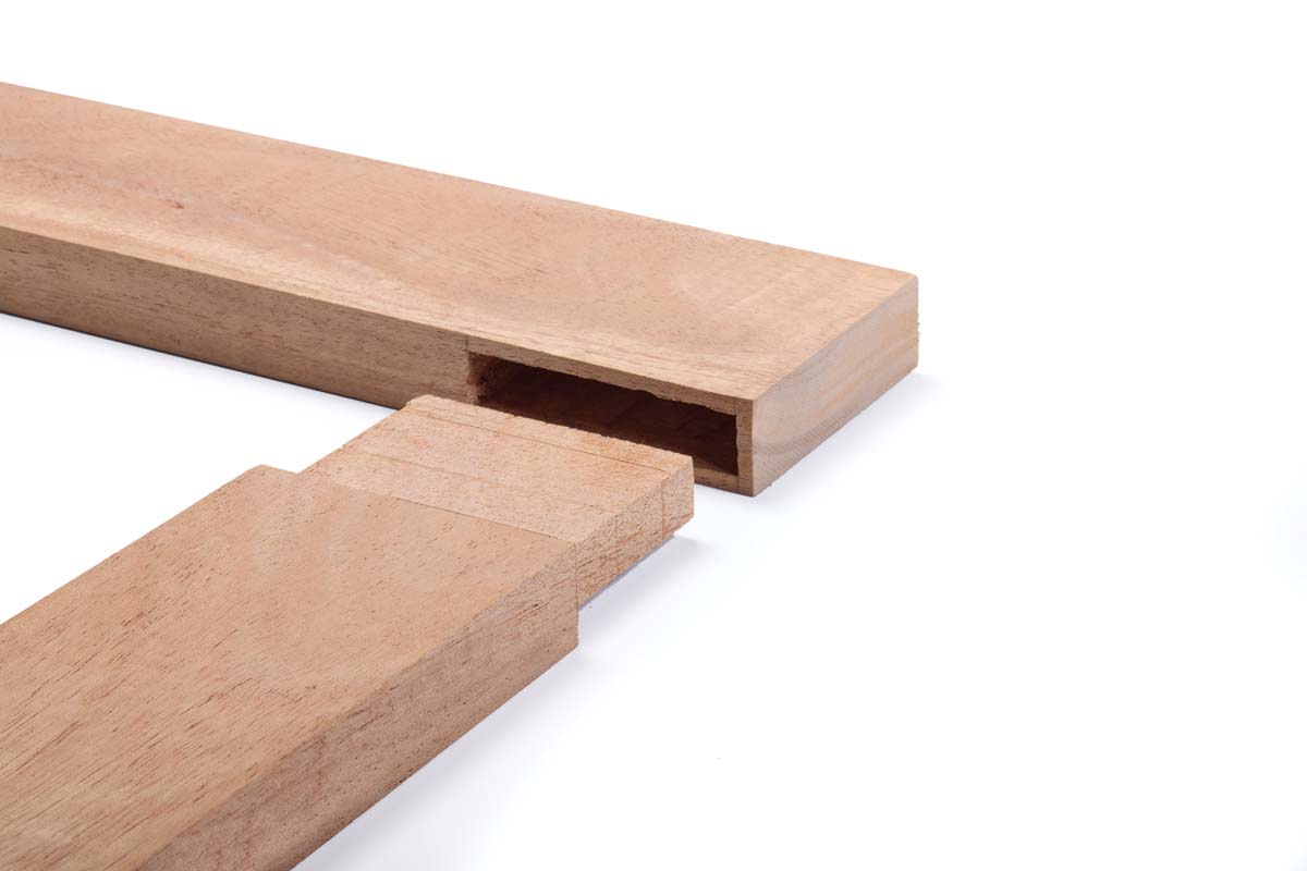 mortise and tenon to be fit together for joinery