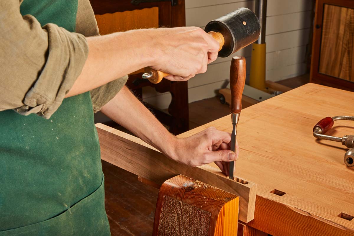 Chiseling away joint