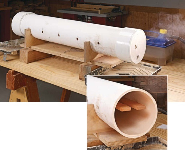 steam bending chamber