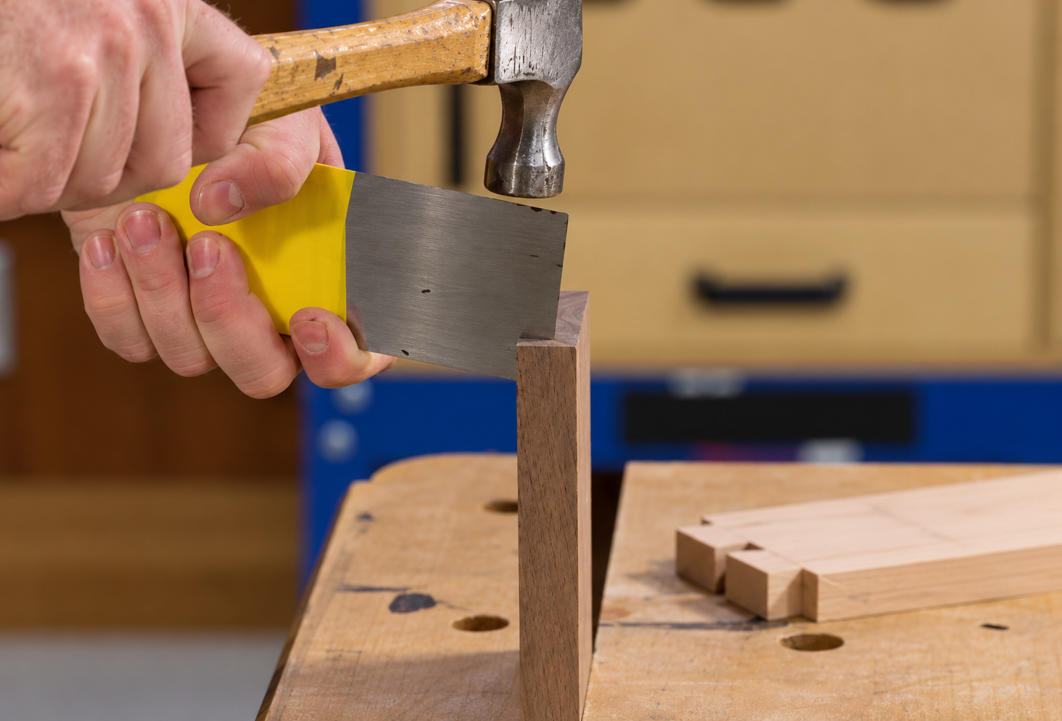 transfering-cut-half-blind-dovetail