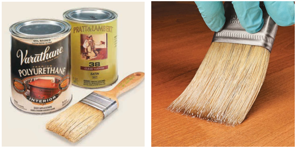 varnish images side by side