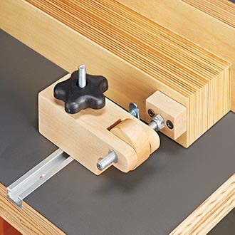 Router Table Fence Micro-Adjuster