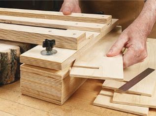 router leveling jig shim pic