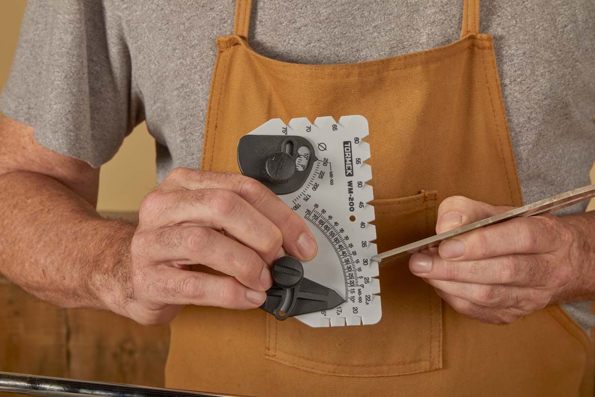 angle setting jig bevel angle