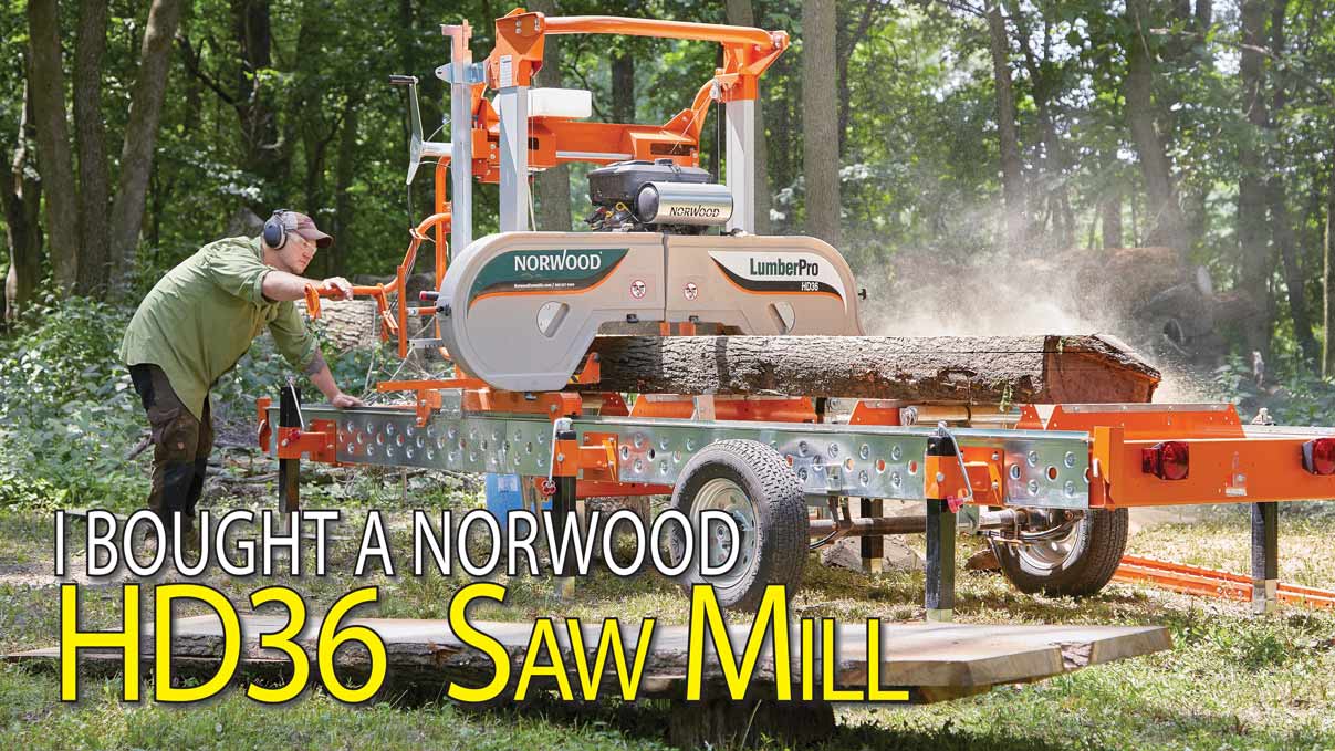 Assembling a Norwood HD36 Sawmill
