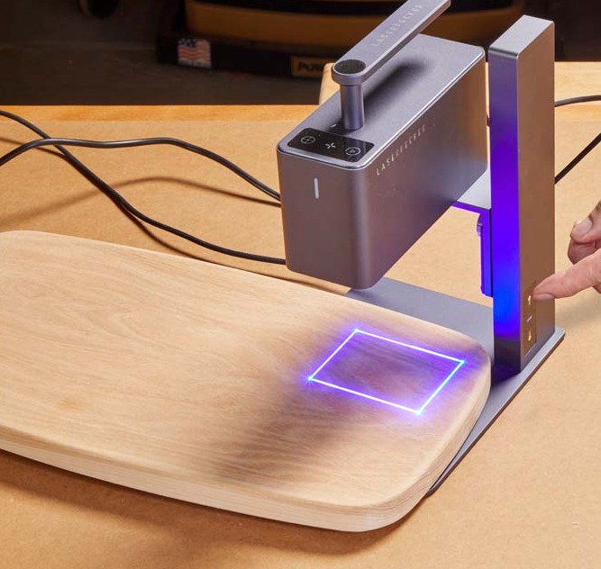 height controls of laserlight