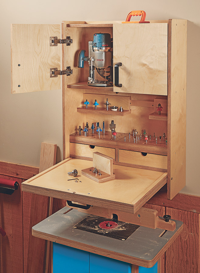 router cabinet