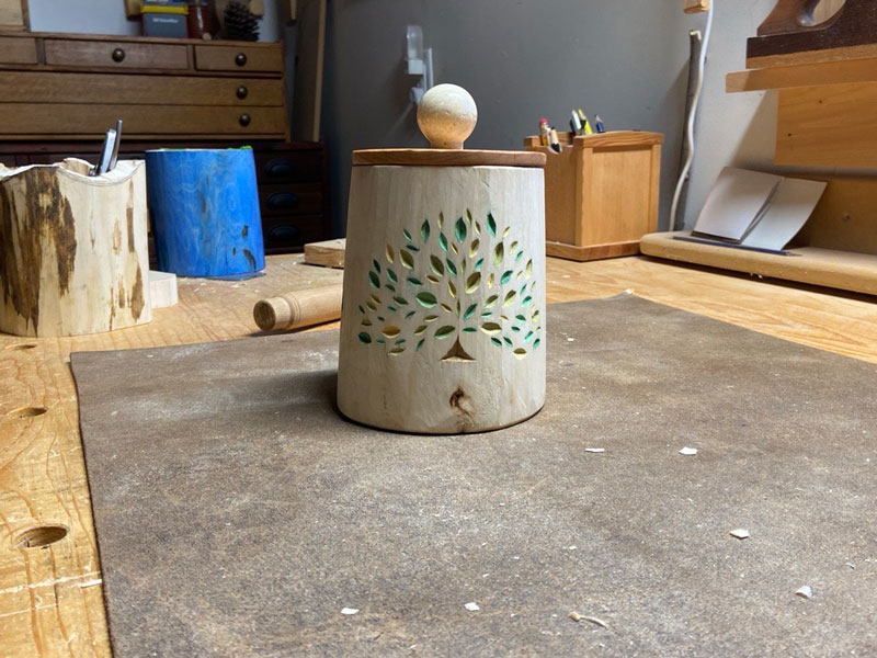 Shrink pot by Phil Huber