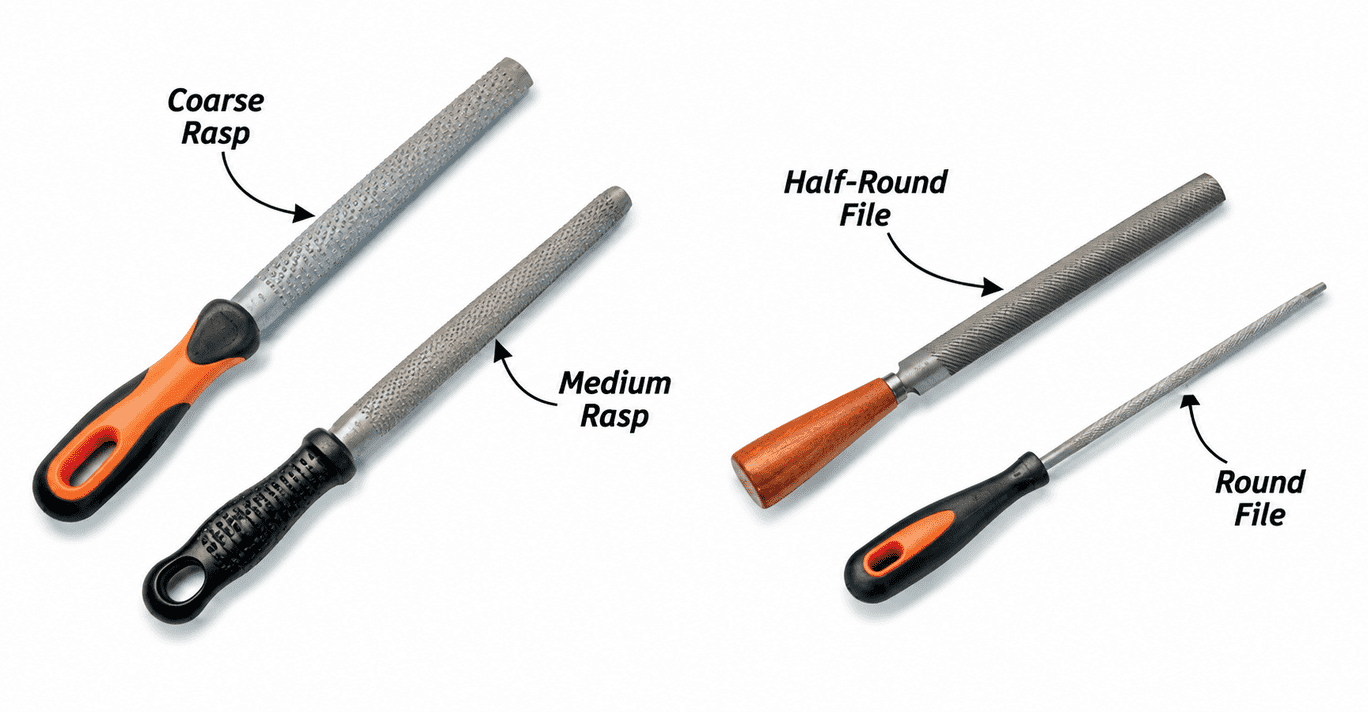 Woodworking Files and Rasps Guide