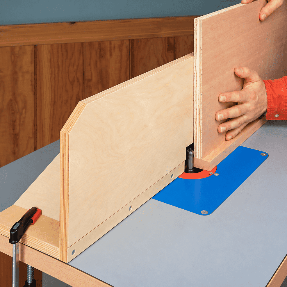 Precision Router Table Jig Setup