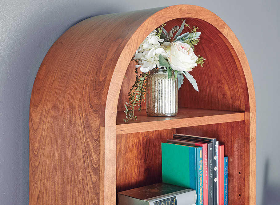 Round-Top bookcase Top