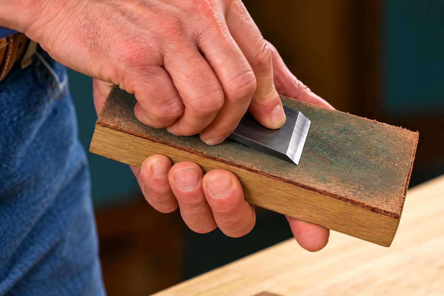 leather-strop-plane-balde