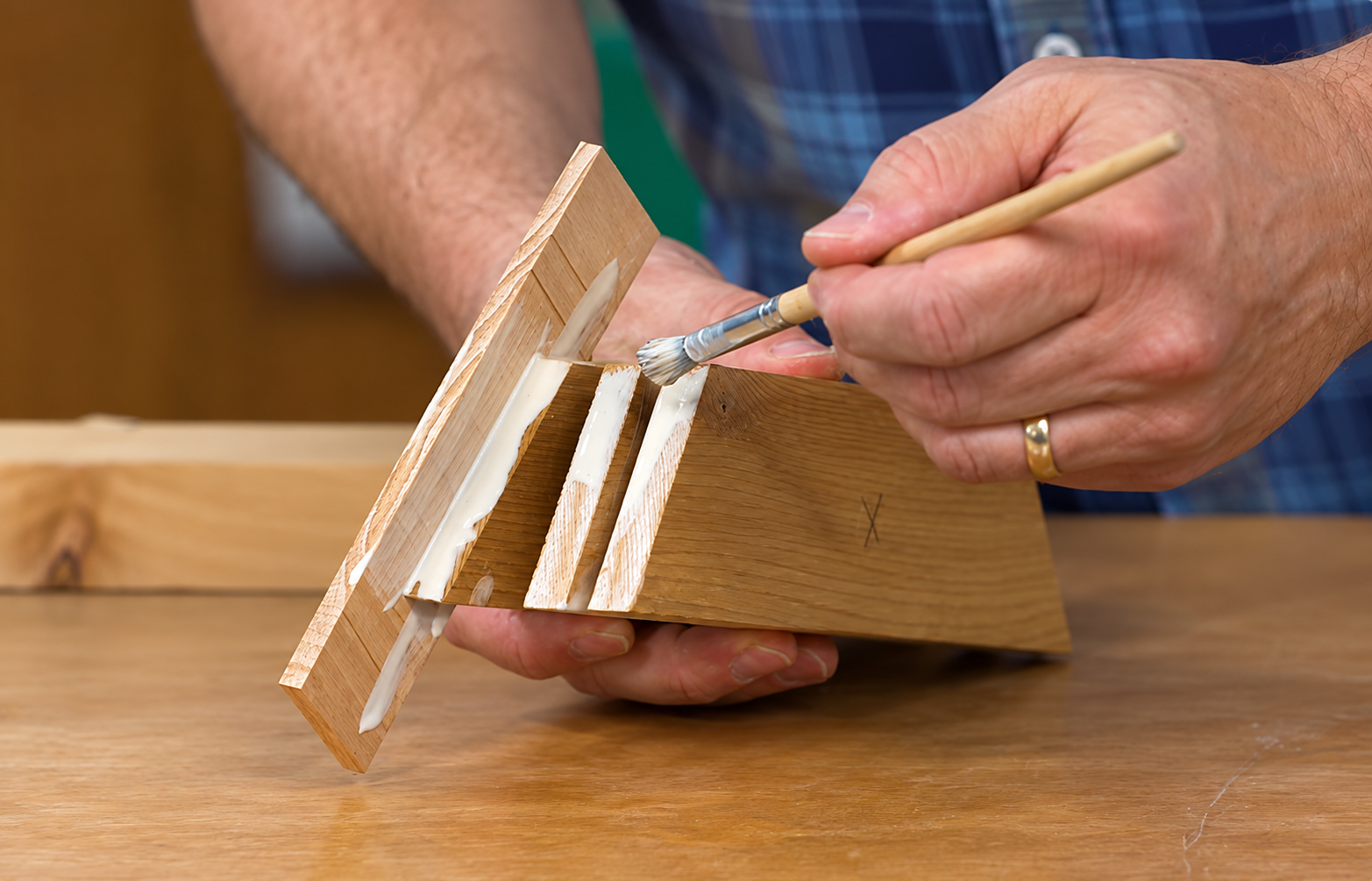 gluing-miters-splines