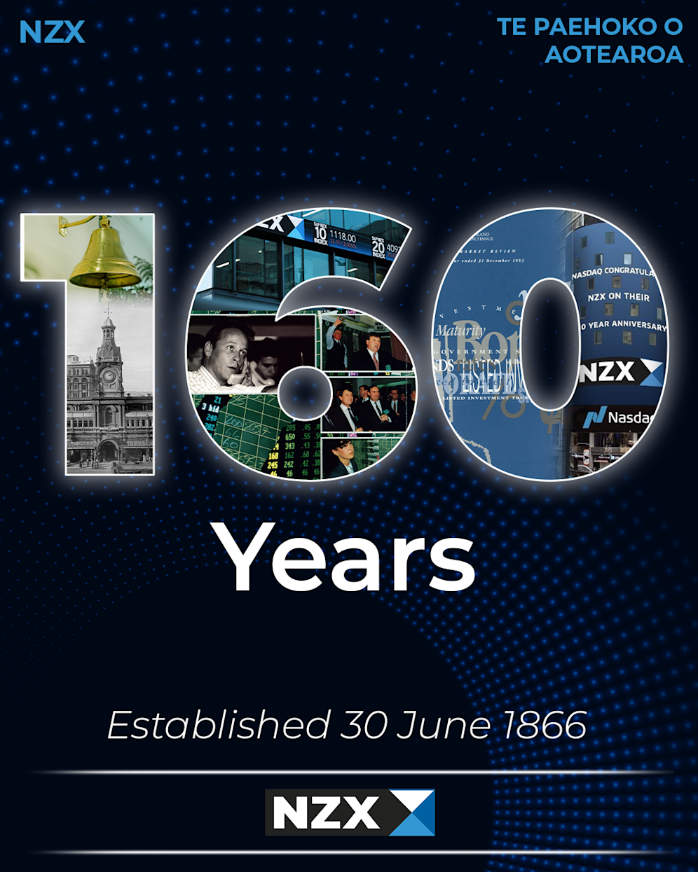 NZX reaches 160-year milestone