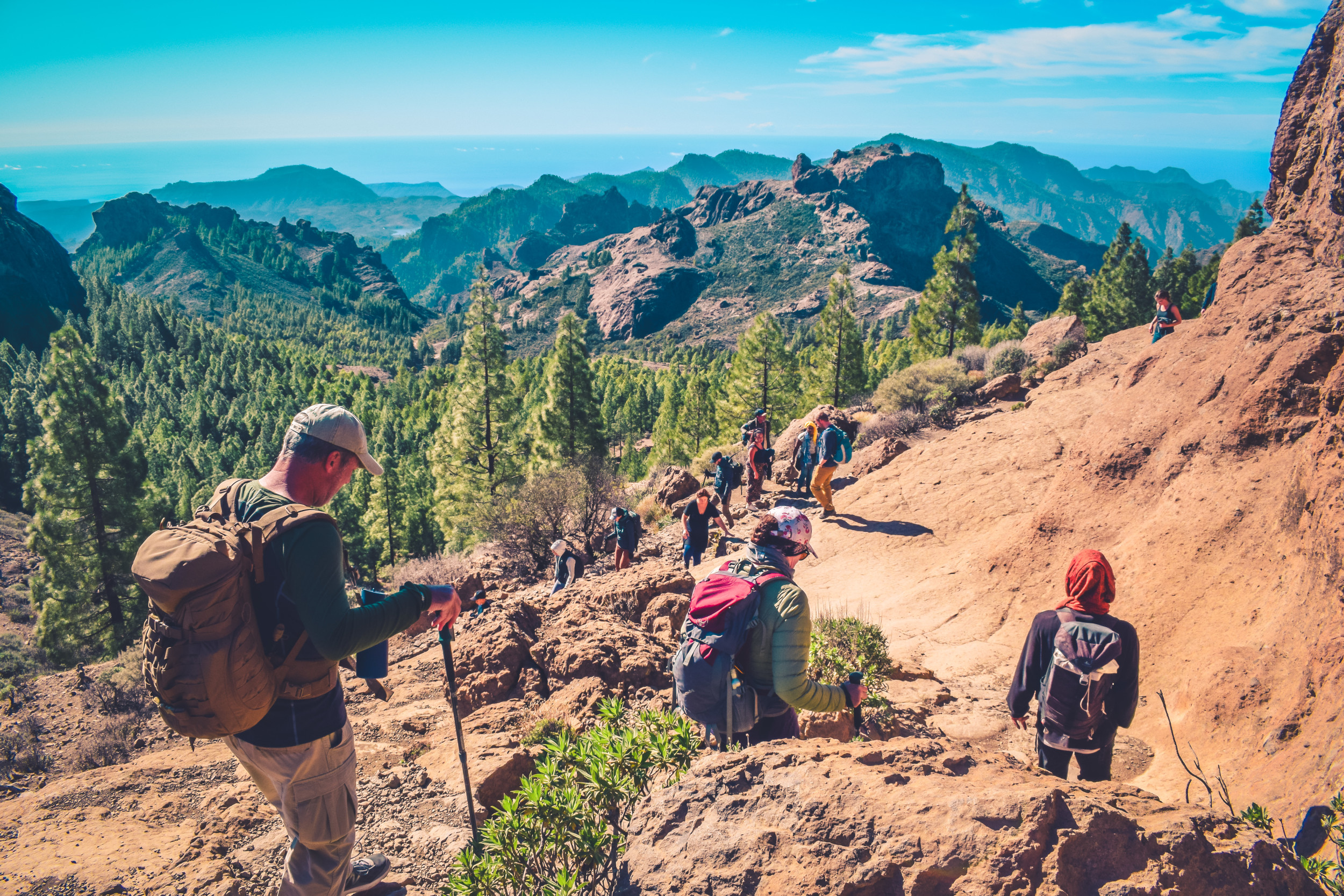 Hiking Gran Canaria, Day 3. Photo: Host/Climbo Rocks