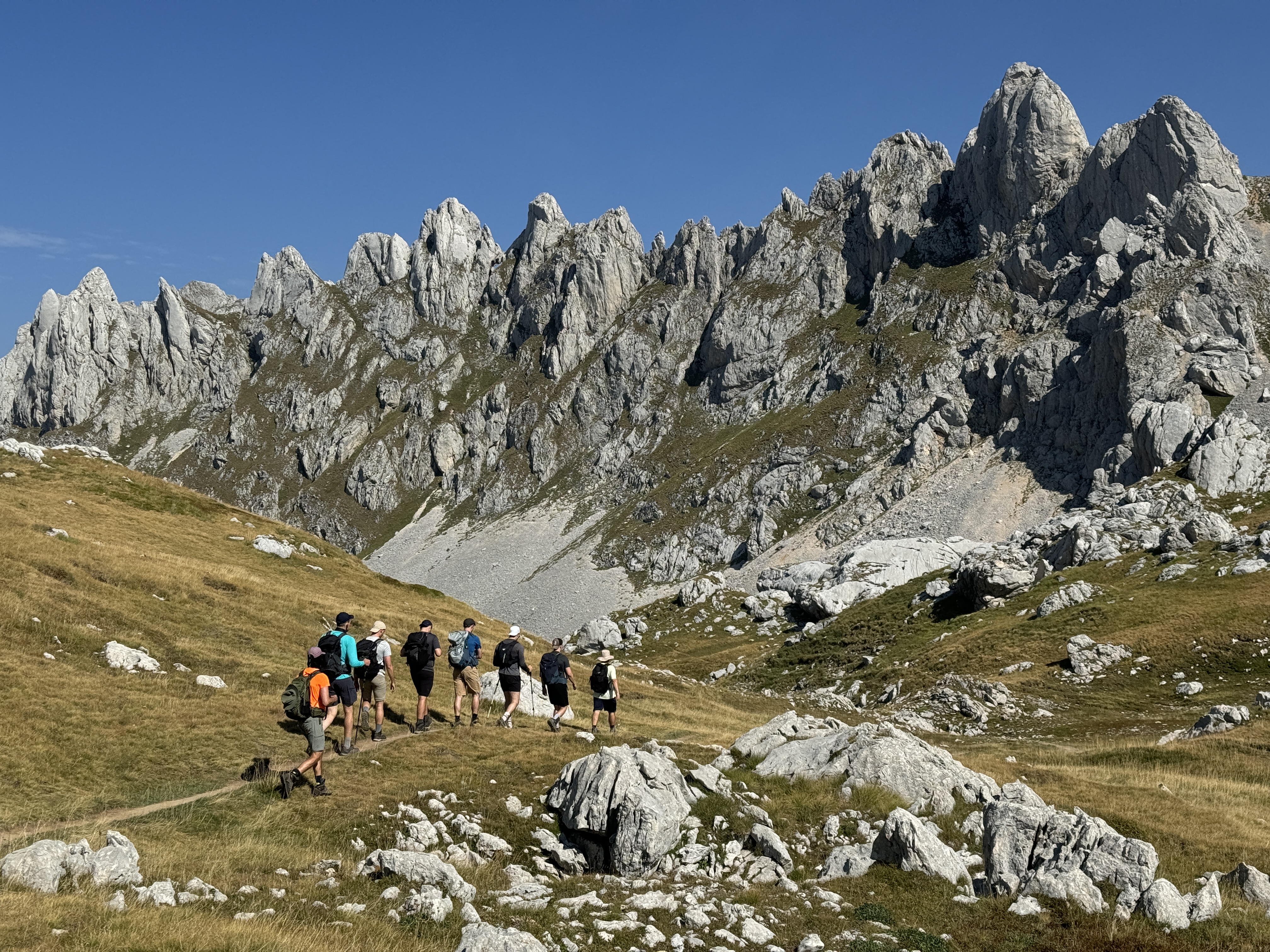 Hiking to Bobotov Kuk, Durmitor National Park, Montenegro. Photo: Host/Wild Montenegro