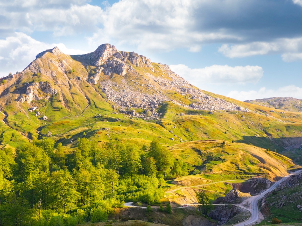 Visočica Mountain-Bosnia Photo:GettyImages-2241020344