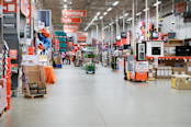 Inside of a Home Depot