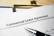 Commercial Lease Agreement on paper