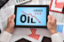 Oil price going down