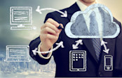 Cloud computing concept
