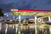An Exxon retail location in the U.S.