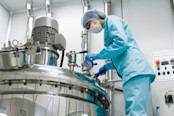 Chemist Working in a Lab