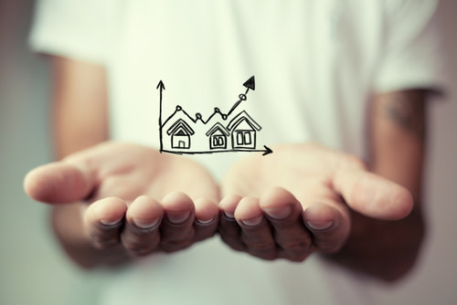 Image of housing market increase