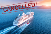 Cruise travel ban concept