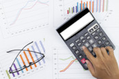 financial charts and graphs