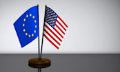 EU and US Flags
