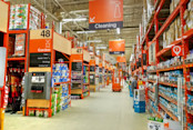 Inside Home Depot