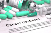 Cancer Treatment - Printed with Mint Green Pills