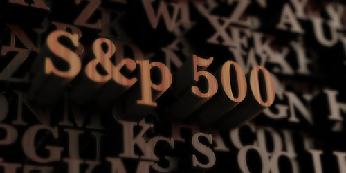 S&P 500 in text